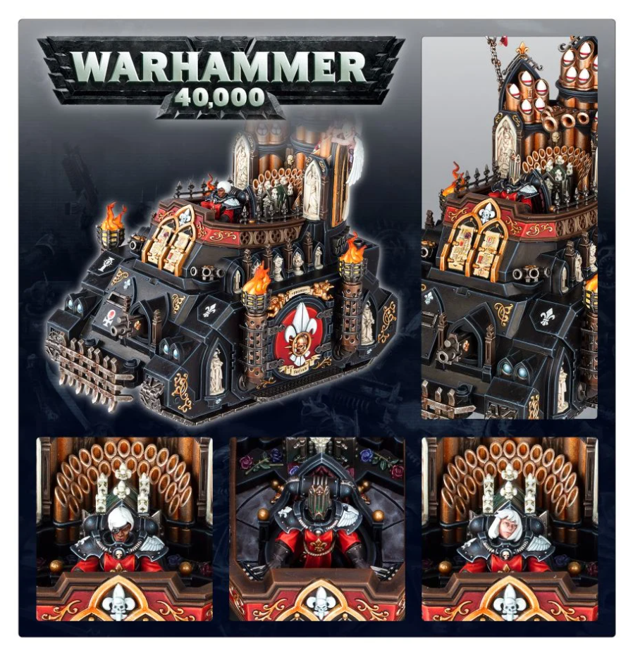 52-09GW Набор Адепта Сороритас: Экзорцист (Adepta Sororitas Exorcist)