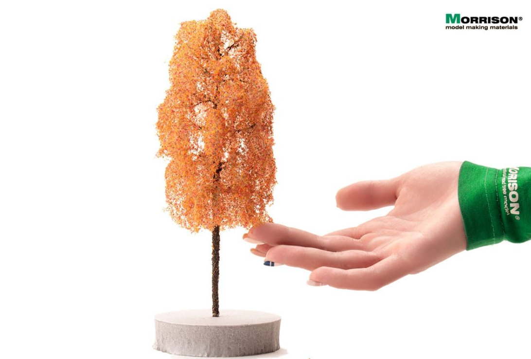 011duo020 Осеннее дерево для диорамы 20 см. серия «Profi»