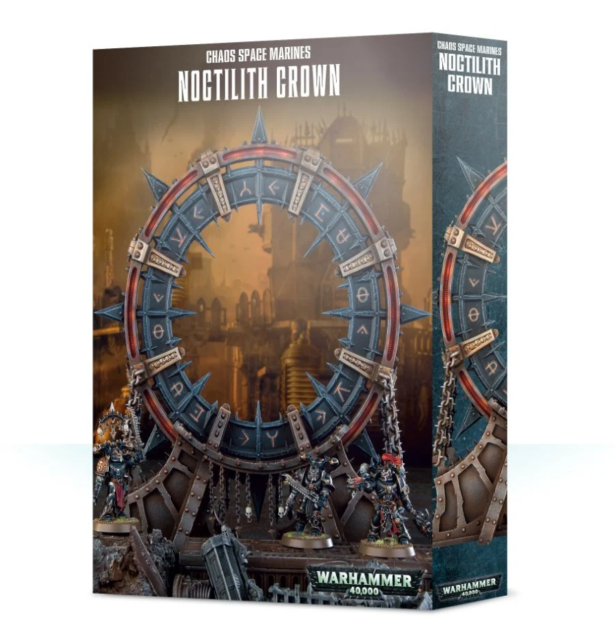 43-70GW Набор игрового ландшафта Космодесант Хаоса. Ноктилитская Корона (Chaos Space Marines Noctilith Crown)