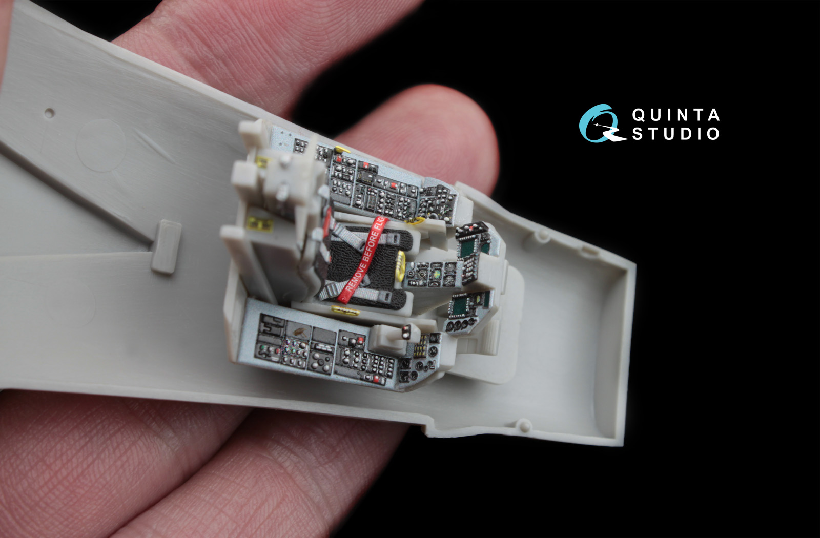 QD48035 1:48 3D Декаль интерьера кабины  F-16С (для модели Hasegawa)