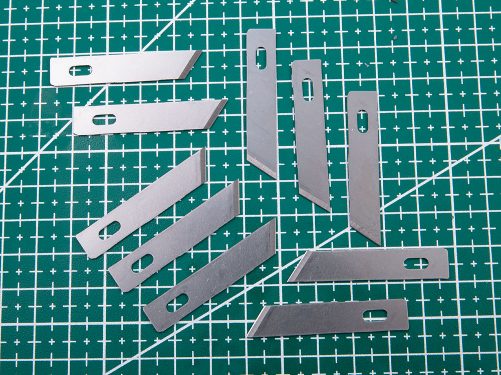 0634MCH Сменное лезвие модельного ножа №8 10 шт