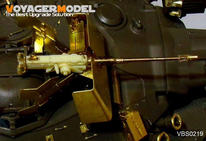 VBS0219 Современный американский автомобильный пулемет M2 Browning Old Model Patten 2 w / SHIELD (GP)