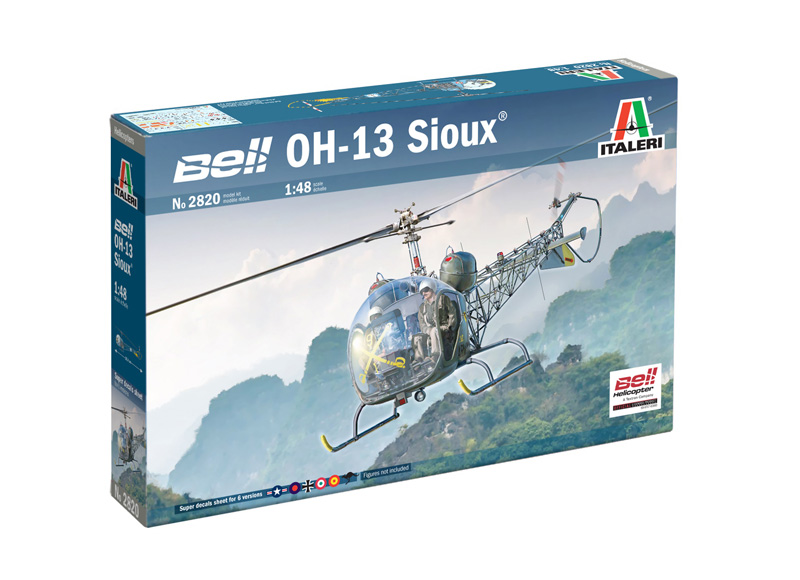 2820ИТ Вертолет OH-13 Sioux Korean War Italeri