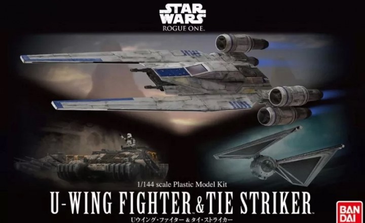 BND-2344773 Сборная модель Bandai Star Wars U-Wing Fighter & Tie striker Rogue One Bandai