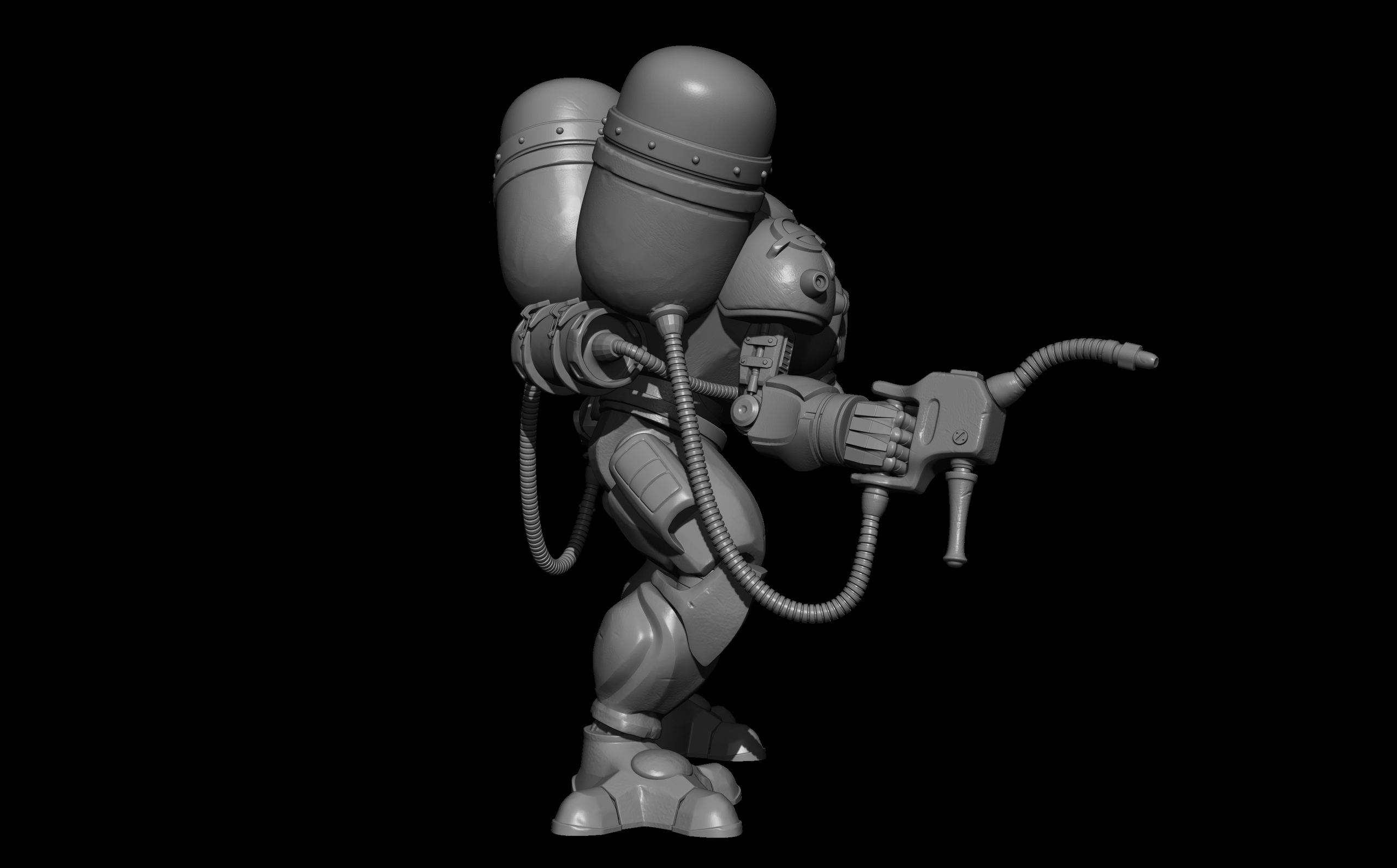 AM3731 Модель тяжелого опустошителя 85мм Arma Models