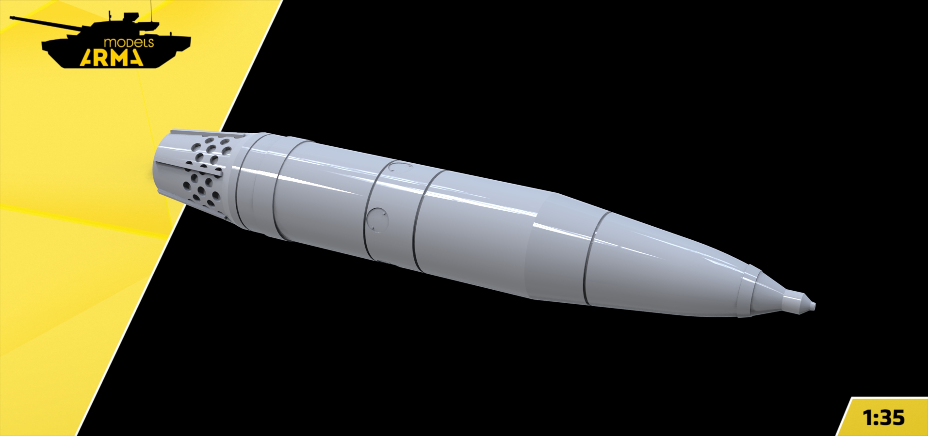 AM36016 240-мм Управляемая противотанковая мина с лазерным наведением 1К113 «Смельчак-М» Arma Models