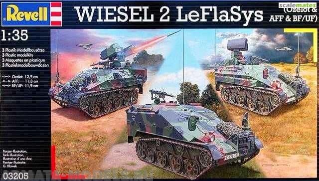 03205 Набор из 2 самоходных установок-Ozelot и AFF & BF/UF Revell