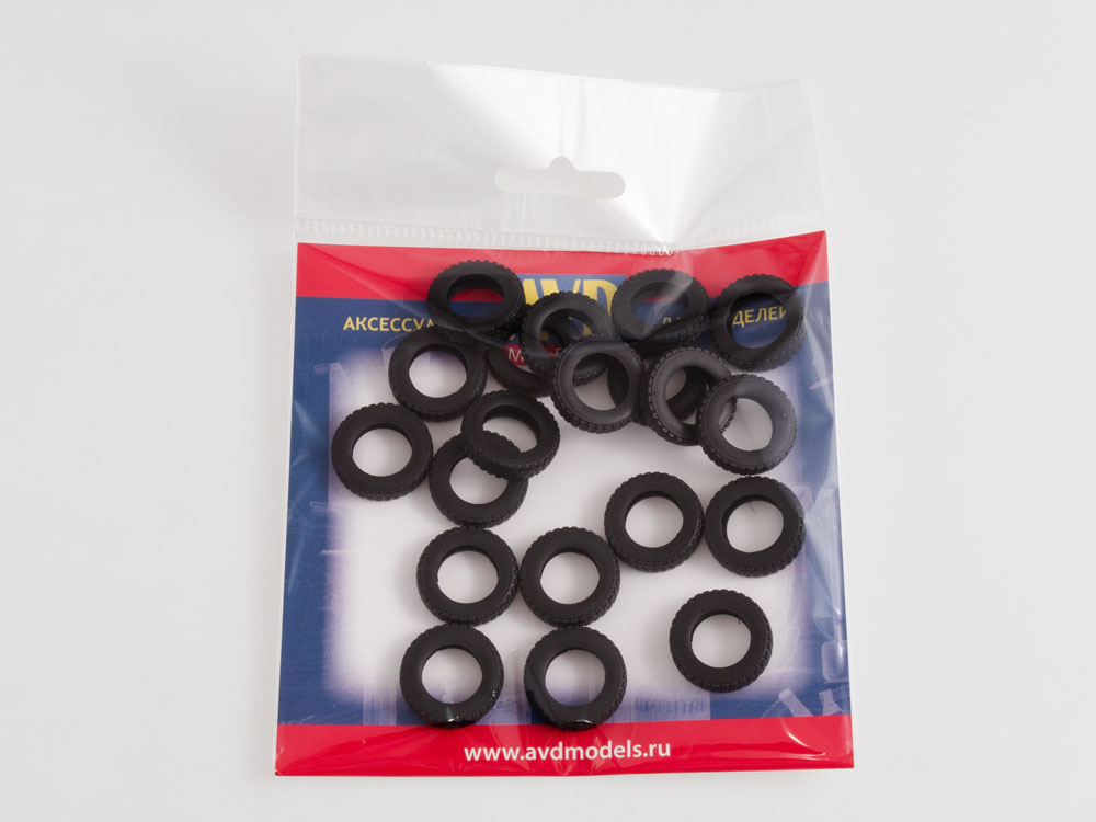 AVD343000920 Покрышки на ЗИЛ-130/КАМАЗ (И-Н142Б-1 9,00R20), (комплект: 20 шт.) AVD Models