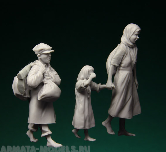 3075STAL Дети 3 фигурки Stalingrad