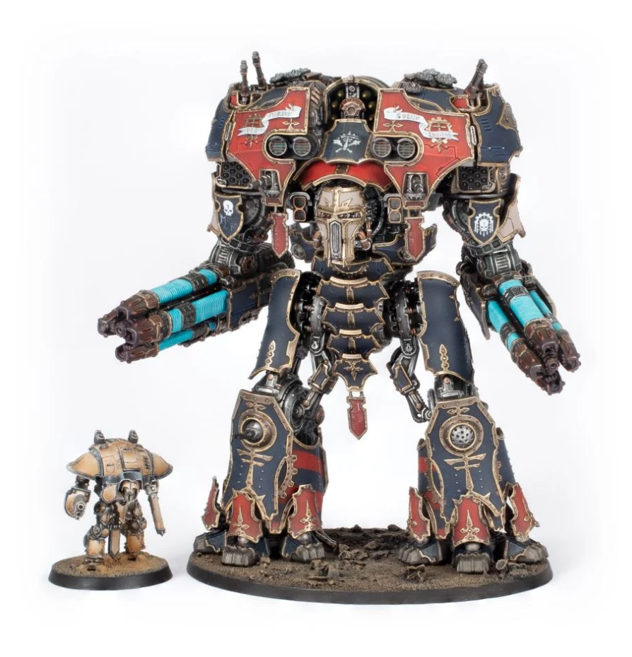 400-41GW Набор "Тяжелый Боевой Титан класса Вармастер" (WH40K: Adeptus Titanicus Warmaster Heavy Battle Titan)