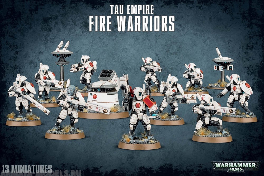 56-06GW Набор Империя Т'ау: Воины Огня (T'au Empire Fire Warriors)