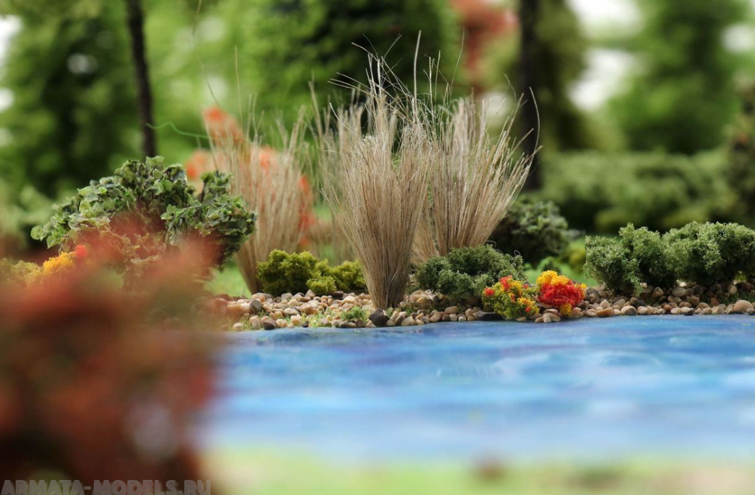 080ptv005 Высокие пучки травы. Сухостой 10 шт.