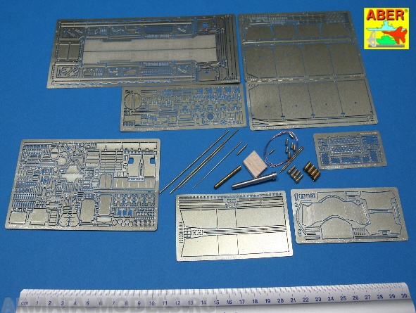 ABR-35-K08  Дополнения для  Pz.Kpfw.III, Ausf.N (Sd.Kfz.141) для Tamiya 1/35