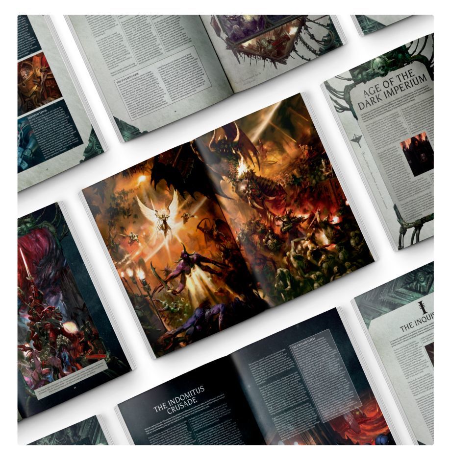 40-02GW Основная Книга Правил Вархаммер 40000. 9-я редакция (англ.) (Warhammer 40000: Core Book (Eng))