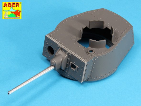 ABR-16-L-07  Дополнения для  German 3,7 cm KwK A 7 L/42 tank gun barrel for Pz.Kpfw. 38(t)   для Panda  1/16