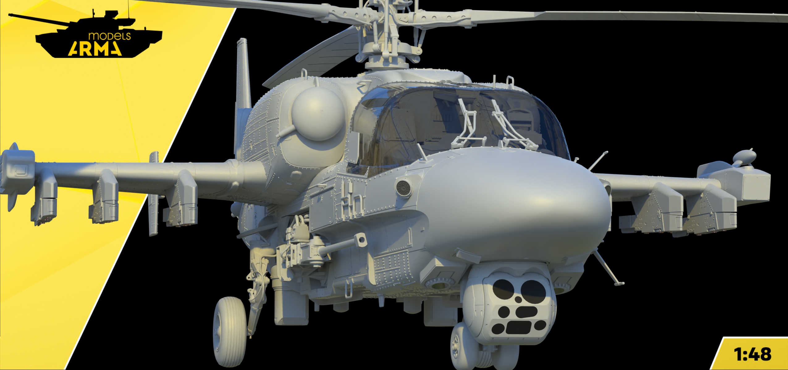 AM48337 Российский ударный вертолет Ка-52М «Супер Аллигатор» Arma Models