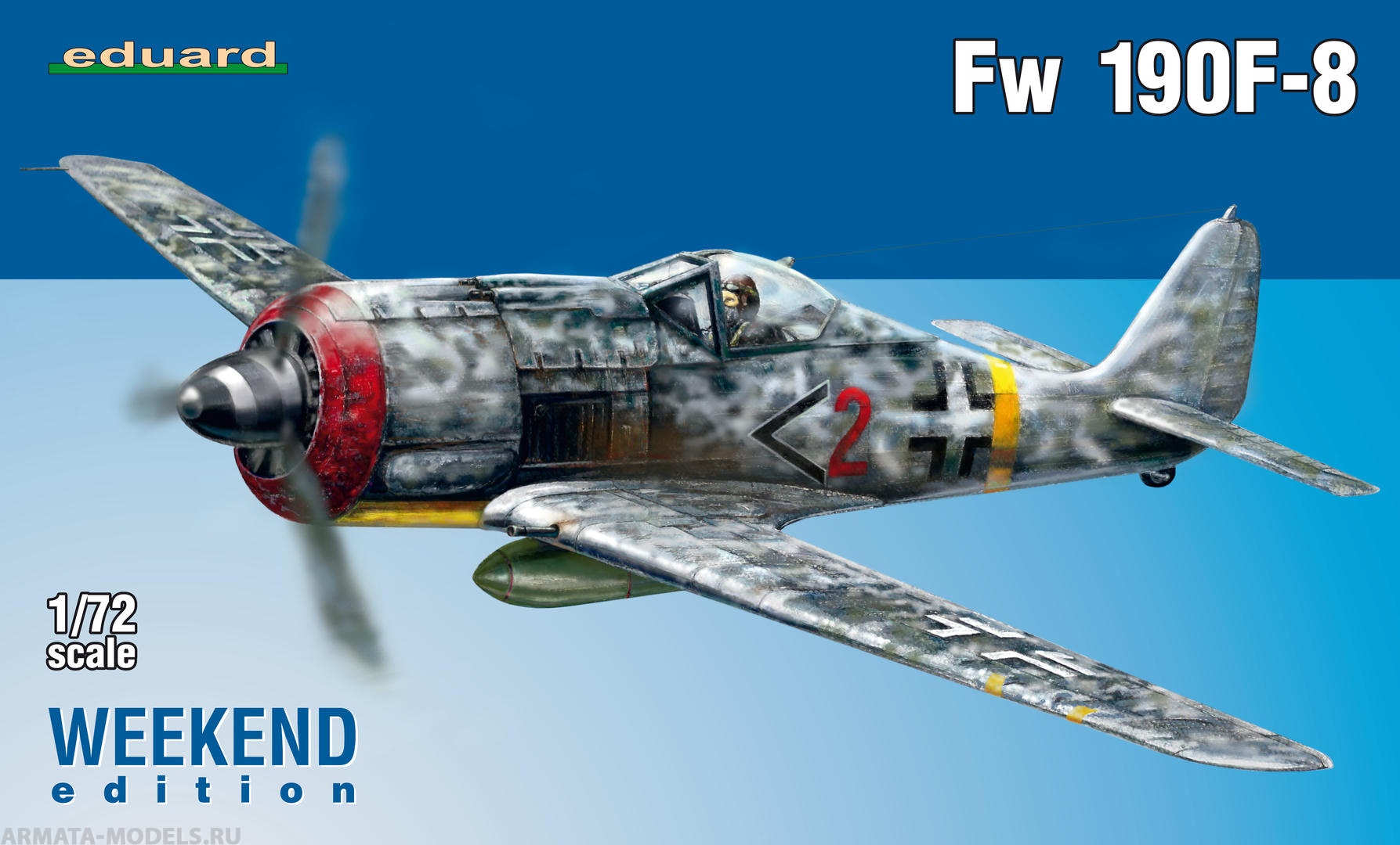 7440 Самолет Fw 190F-8 (Eduard) EDUARD
