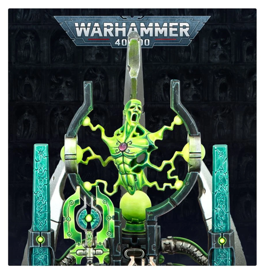 49-26GW Набор Некроны. Безмолвный Царь Сарех (Necrons Szarekh, The Silent King)