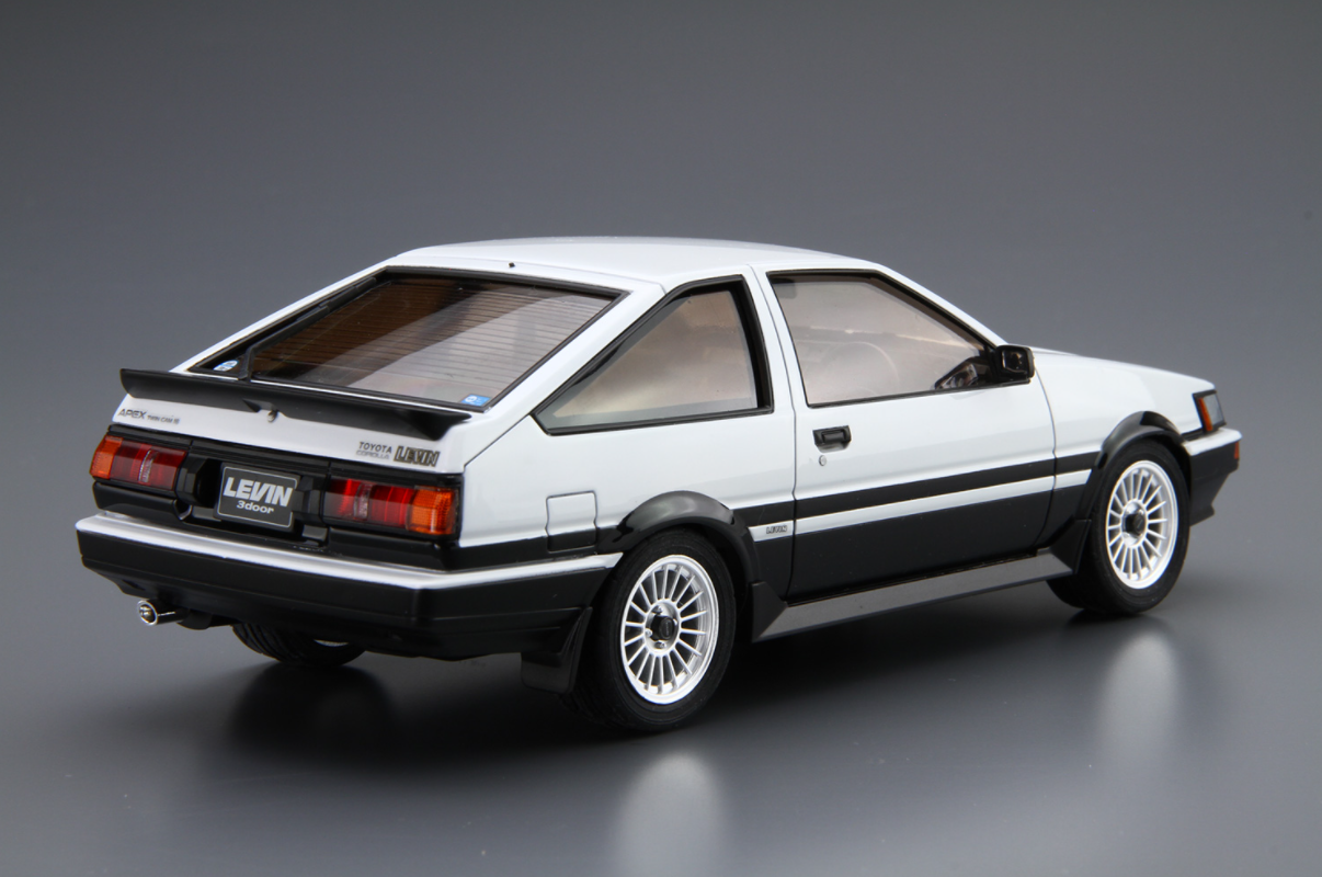 06192 Toyota Corolla Levin AE86 GT-Apex '85 Aoshima