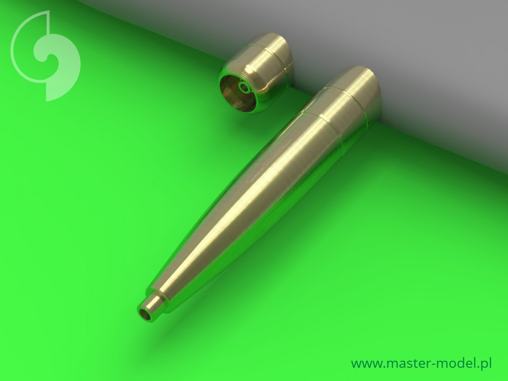 AM-144-004 Крыло Supermarine Spitfire E позднее (закругленные обтекатели) - Hispano 20 мм и Browning .50cal в обтекателях