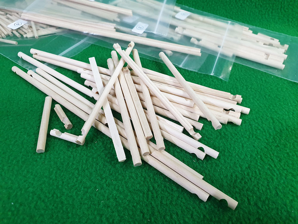 1916 сборная деревянная модель Дом крестьянина из села Илькино СВ Модель