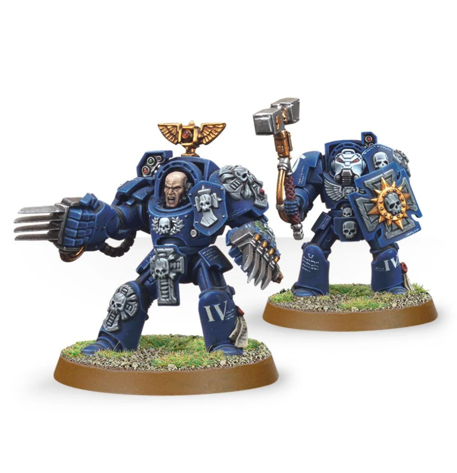 48-34GW Набор Космодесант. Штурмовой Отряд Терминаторов (Space Marines Terminator Assault Squad)