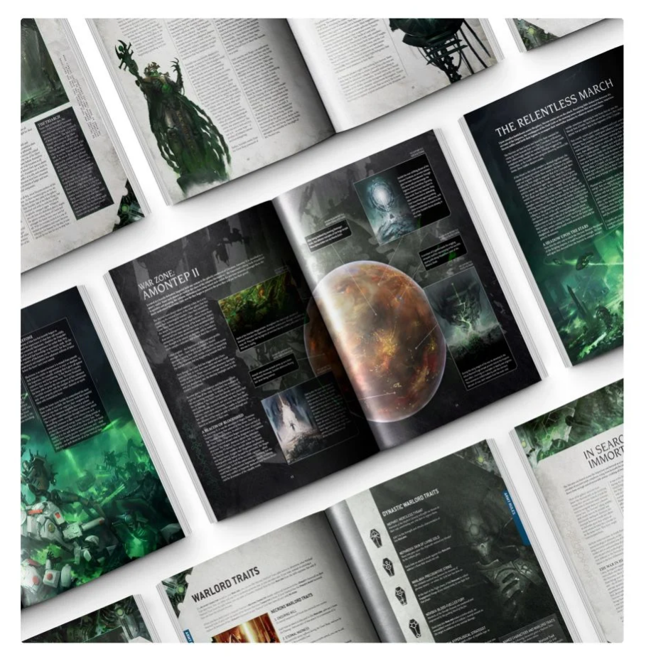 49-01GW Книга правил Кодекс Некронов (англ.) (Codex: Necrons (HB, Eng))