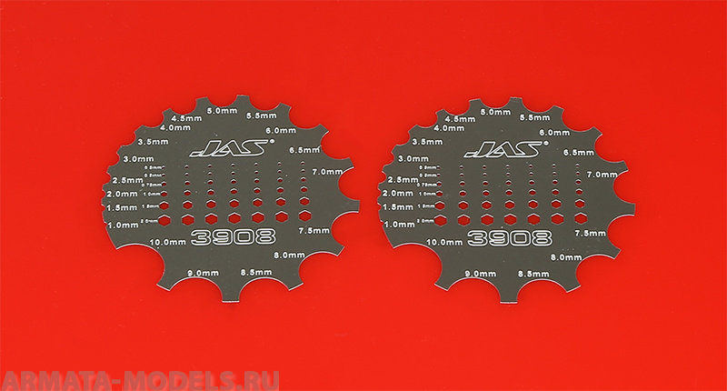 3908J Скрайбер цилиндрических поверхностей и формирования головок болтов и гаек, 2 шт.