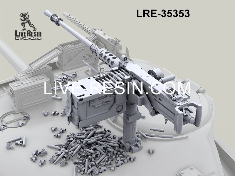 LRE35353 Стойка М23 с пулеметом .50 М2 Браунинг, для установке на бронетехнике два варианта пулемета в наборе 