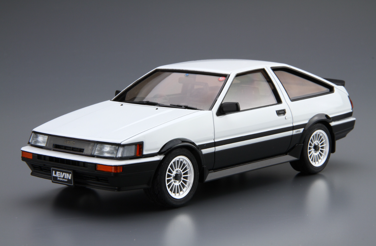 06192 Toyota Corolla Levin AE86 GT-Apex '85 Aoshima