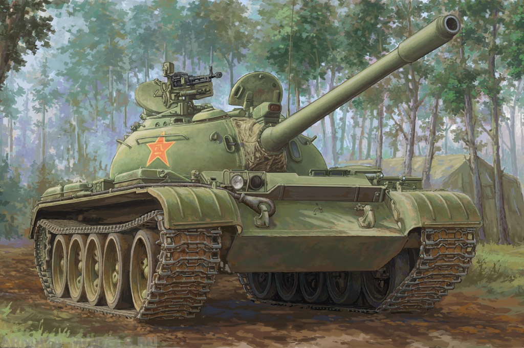 84542HB Китайский средний танк Type 59-1 Hobby Boss