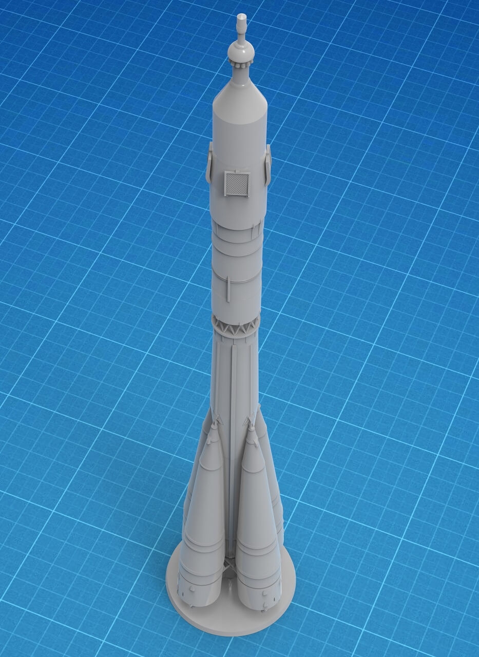 ЕЕ144302 Ракета-носитель "СОЮЗ" Восточный экспресс