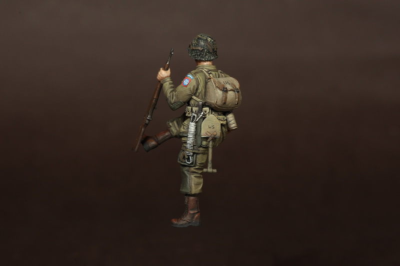 35119SOGA U.S. Army Airborne for jeep. Normandy, 1944. SOGA Miniatures