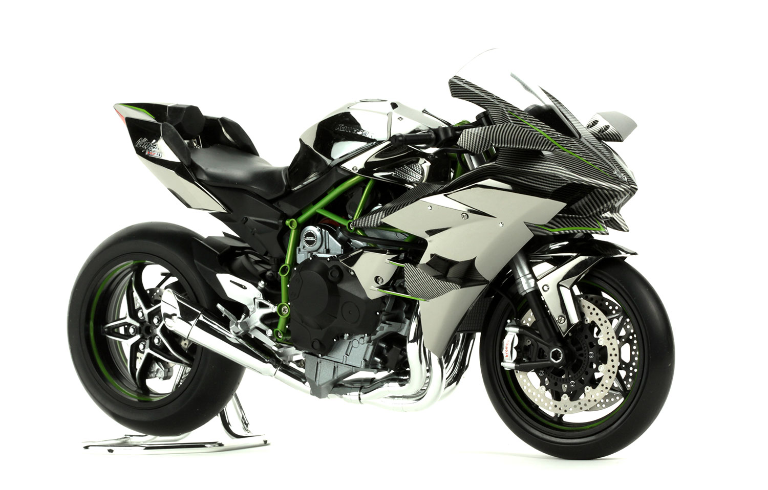 MT-001s NEW Kawasaki Ninja H2R (Pre-colored Edition) Meng