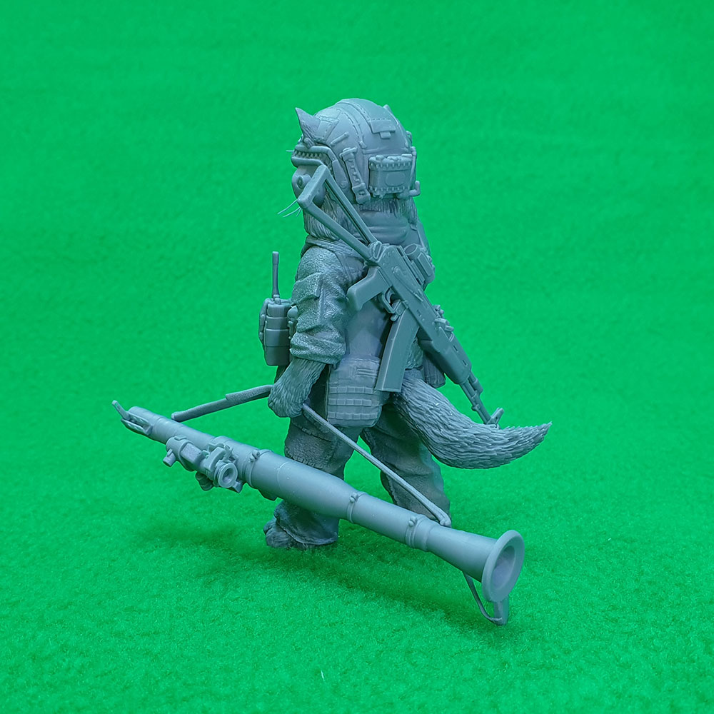 6046 фигурка "Кошачий спецназ: Семён" масштаб 1:12 СВ Модель