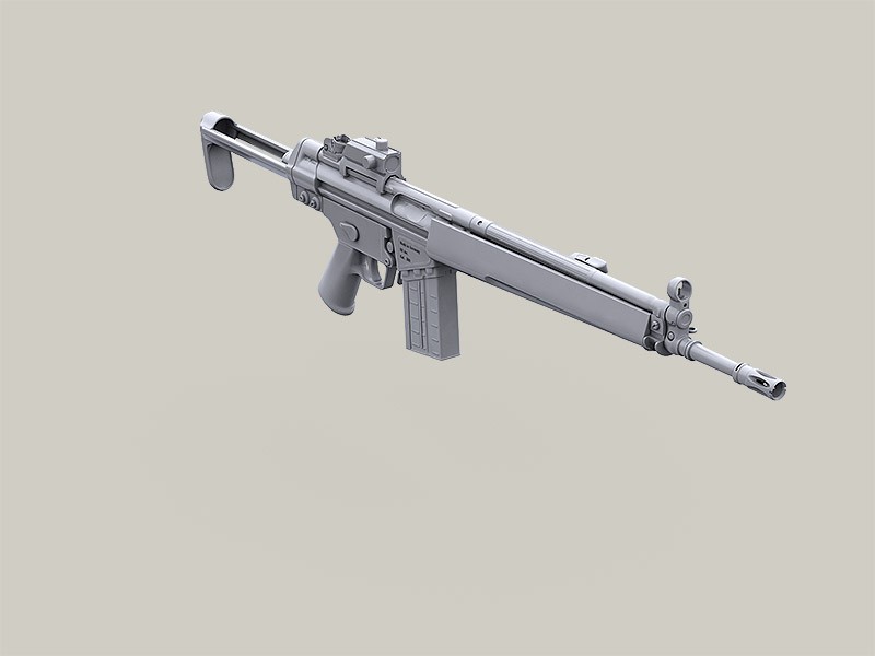 LRE35299 Набор снайперских модификаций винтовок Хеклер Кох G3A3 and G3A4 с ночными и оптическими прицелами