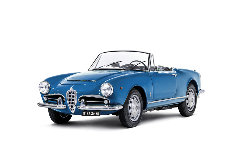 3668ИТ Автомобиль Alfa Romeo CAR GIULIA 1600 SPIDER Italeri