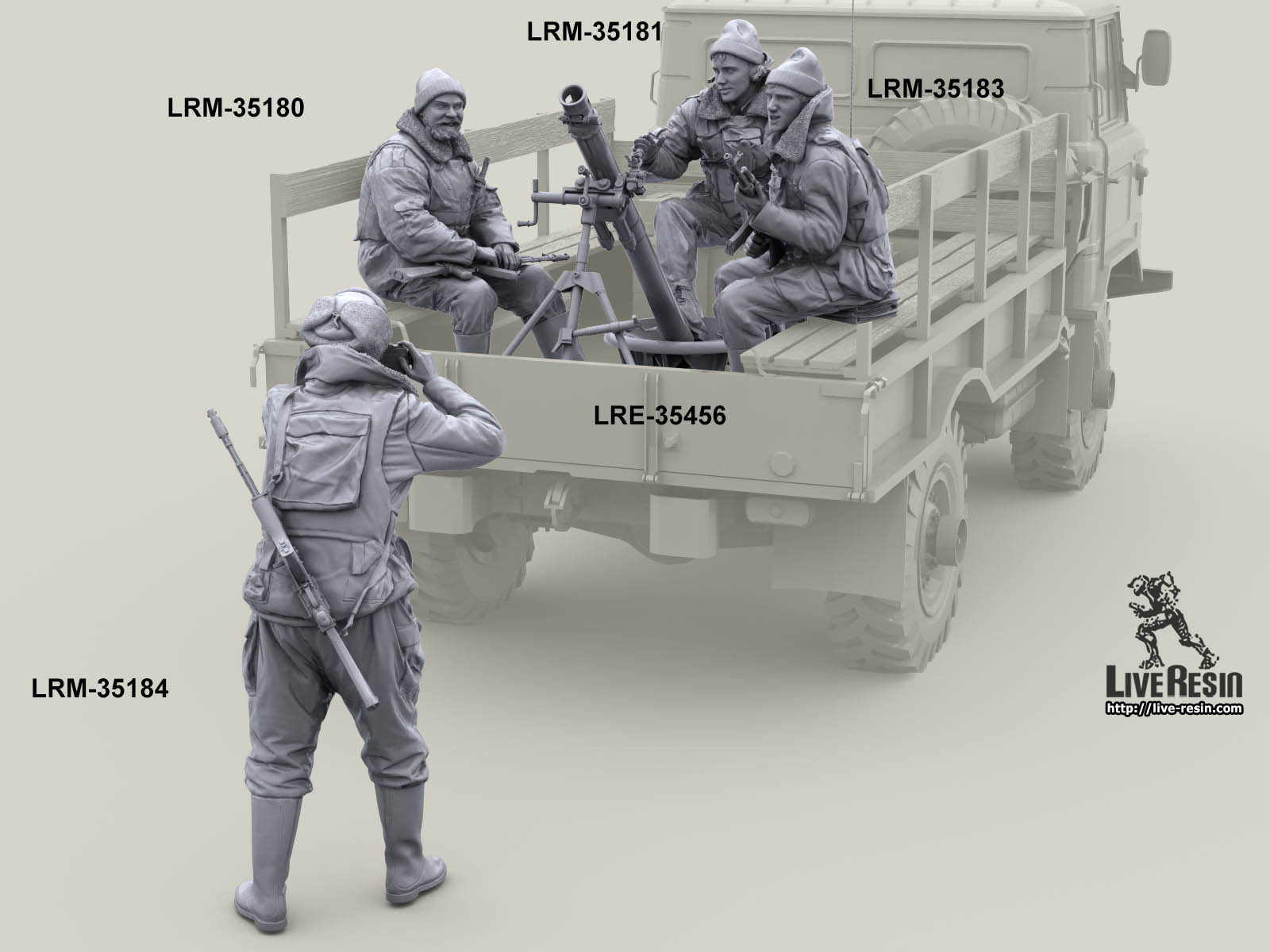 LRM35184 Военнослужащие ВВ, фотограф с фотоаппаратом Эликон Live Resin