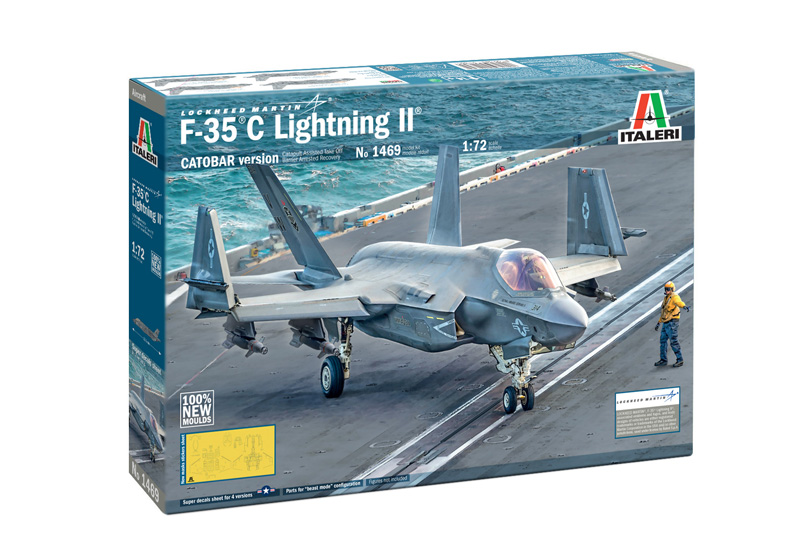 1469ИТ Истребитель LOCKHEED F-35C LIGHTNING II Italeri