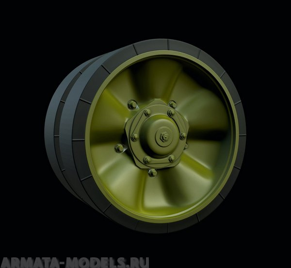 RE35-486 Дополнение для моделей Road wheels for  2S3 “Akatsija”