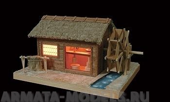 WJ35864 Сборная модель Suisha-Goya, дом с подсветкой