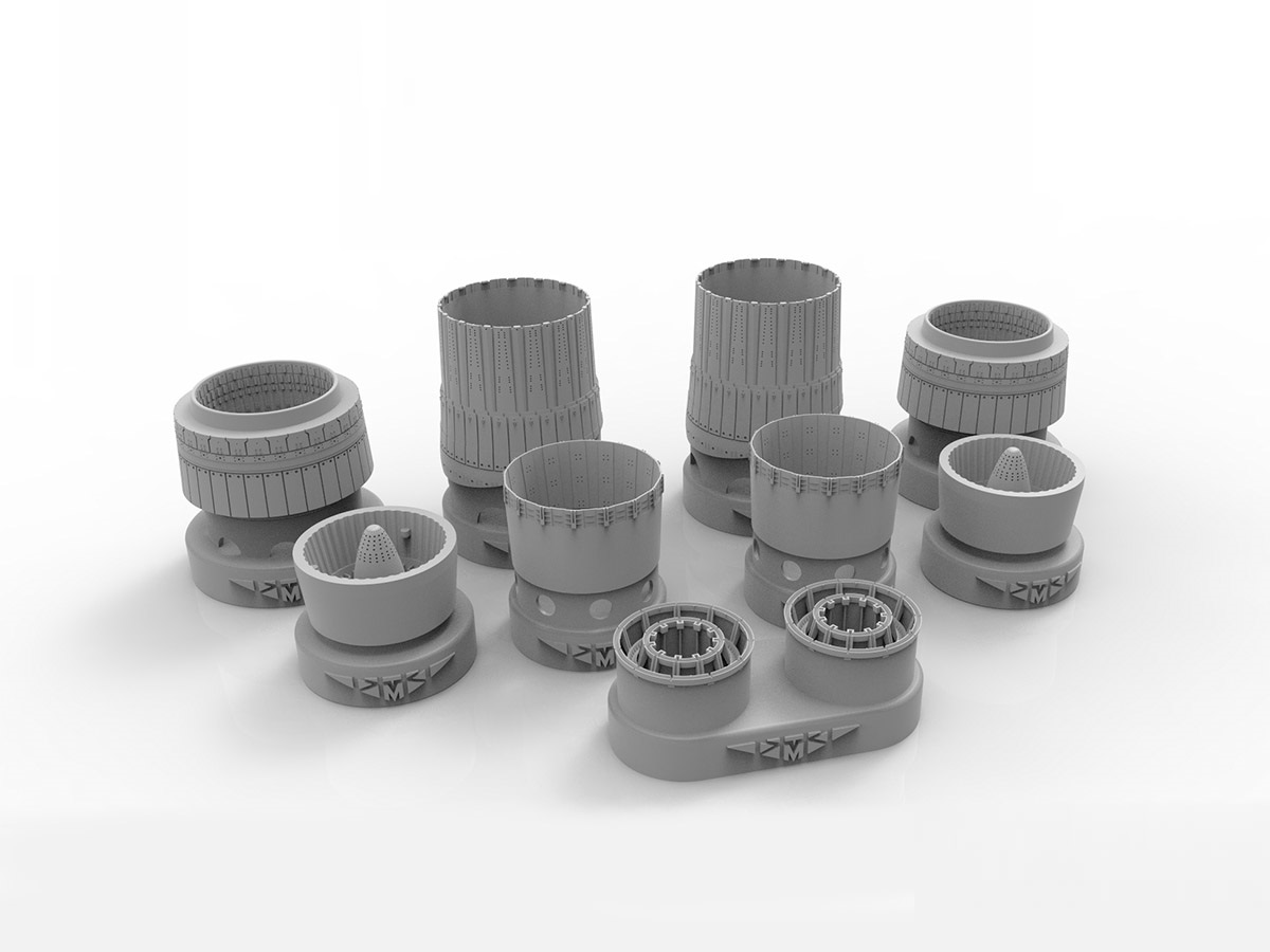 72308-1TMP СОПЛА РЕАКТИВНОГО ДВИГАТЕЛЯ АЛ-31ФП НА СУ-30СМ