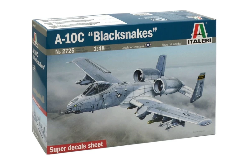 2725ИТ Самолет A-10C "Blacksnakes" Italeri