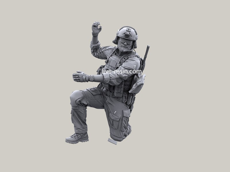 LRM35029 Экипаж Американского вертолета HH-60G Pave Hawk. Подходит для моделей Kitty Hawk KH50006 HH-60G Pave Hawk an