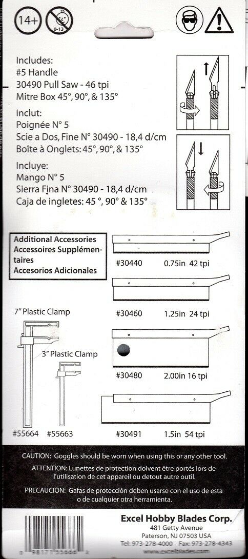 EX55666 Стусло с пилкой
