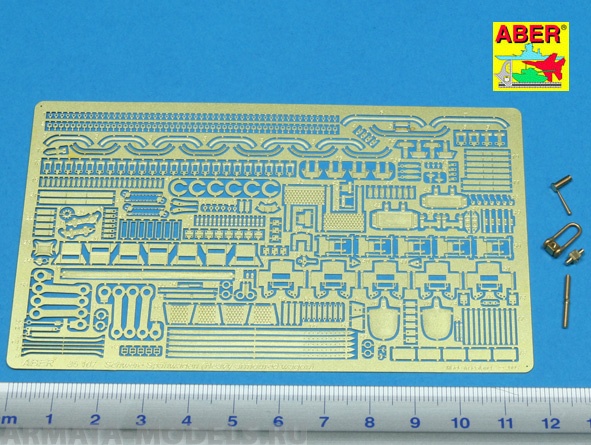 ABR-35-107  Дополнения для  Schwere Sp?hwagen (Heavy Armoured Wagon) для Dragon 1/35