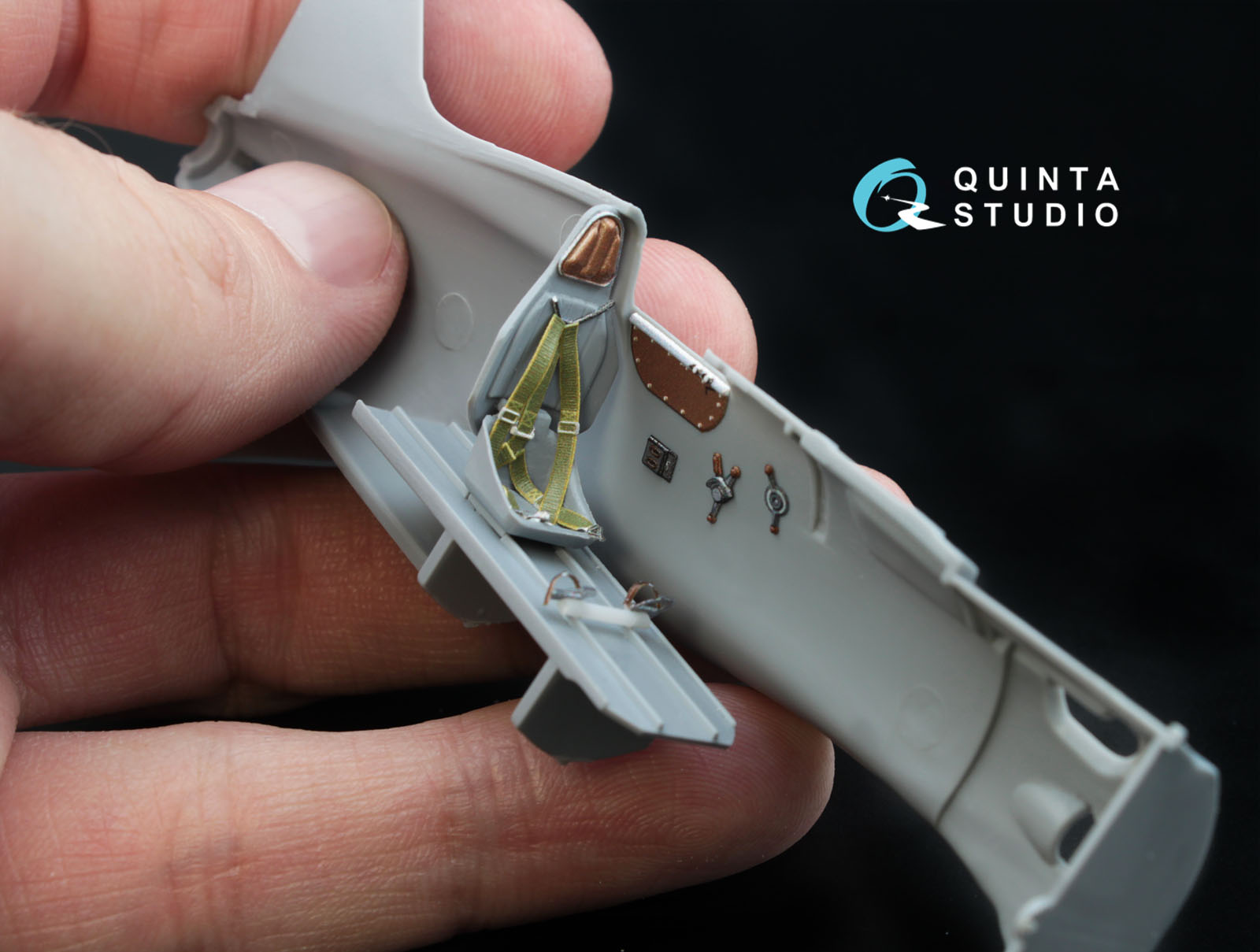 QD48022 1:48 3D Декаль интерьера кабины  И-16 тип 10 (для любых моделей)