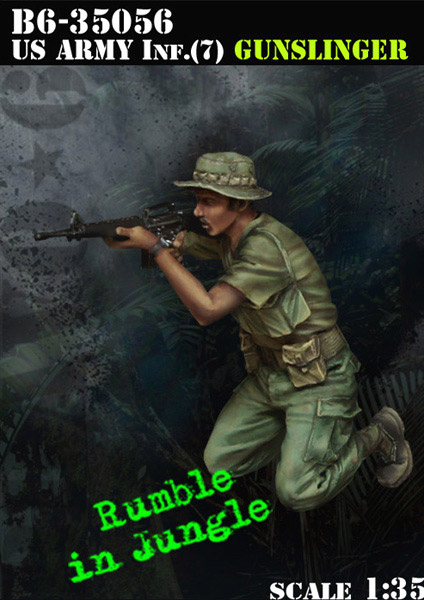 B6-35056 Миниатюра US Army Infantry (7) Gunslinger Bravo6