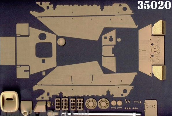 35020ATAK JAGDPANTHER (ONLY ZIMMERIT SHEET)