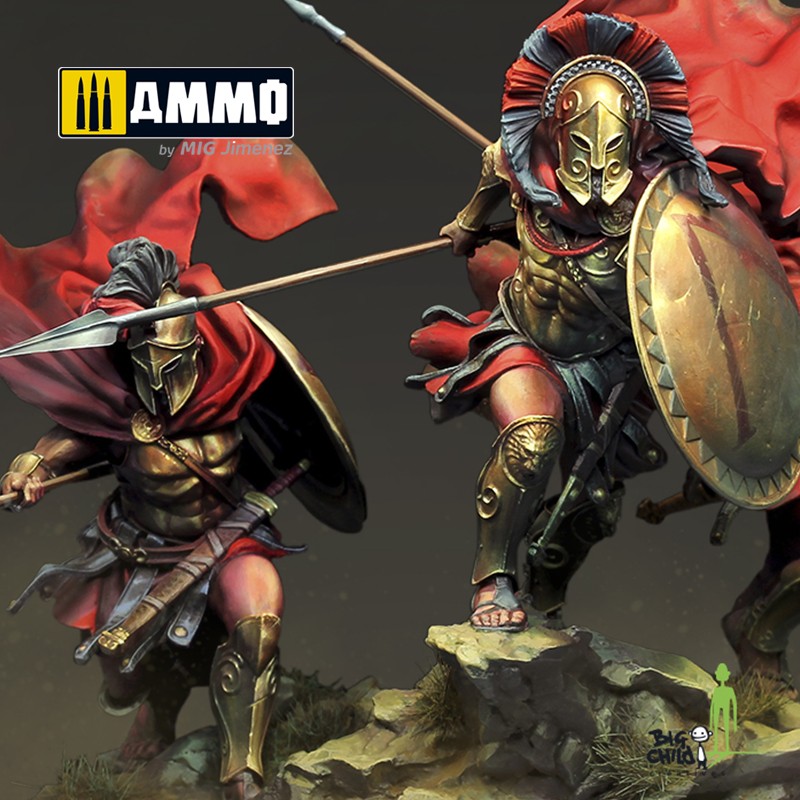 BCEH75013 Набор миниатюр Spartan Pack (BCEH75010 + BCEH75011 + BCEH75012) BIG CHILD